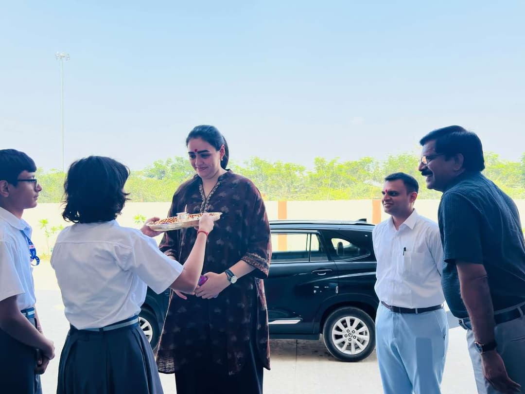 LKSEC, Panna was honoured to welcome Ms Krishna Saigal, Head of Education